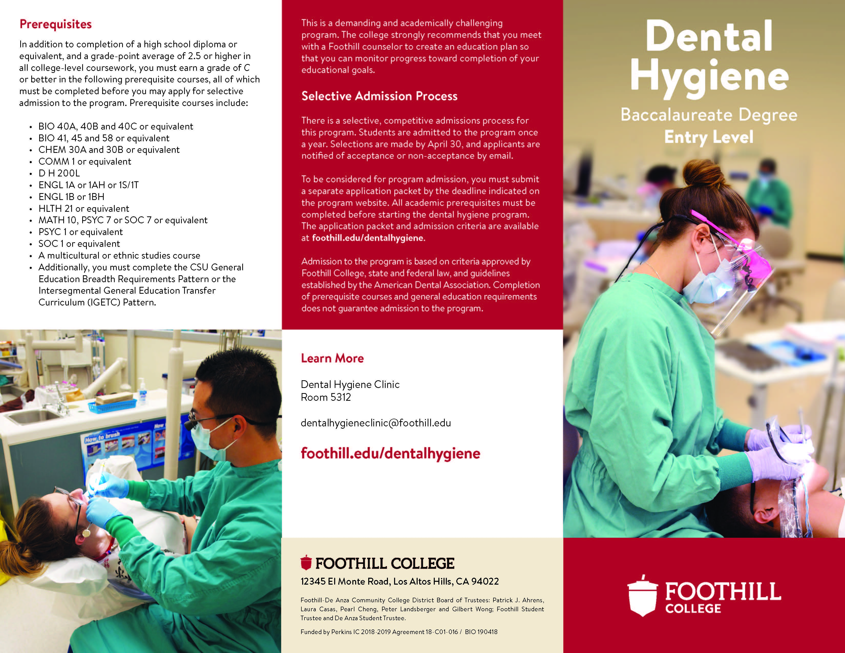 Entry-Level Track | Dental Hygiene